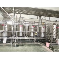 国内大型精酿啤酒设备厂家日产2吨啤酒设备小型酒厂啤酒生产设备