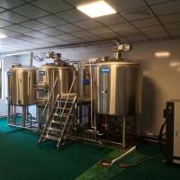 2022自动化精酿啤酒设备生产厂家两锅三器啤酒设备配置