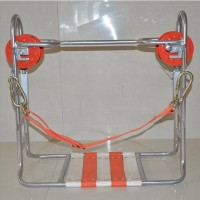电信吊椅通讯线路施工划椅高空钢绞线滑车