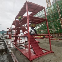 珠海工地施工安全步梯 组合式梯笼 深圳基坑上下通道