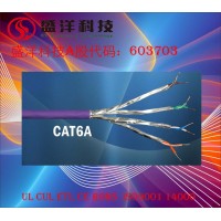 盛洋科技供应高品质铜导体FFTPCAT6A超六类网络线