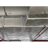 铝箔玻璃棉通风管道保温施工队电话铝皮机房设备保温工程