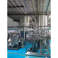 吉林啤酒设备产量50吨啤酒厂啤酒酿酒设备大型啤酒设备厂家