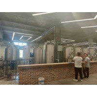 啤酒厂自酿啤酒设备10万吨精酿啤酒设备 全套啤酒设备有哪些