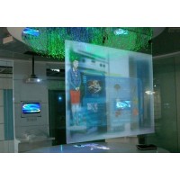 1.52米宽幅全息投影膜 透明膜 双面成像膜 全息橱窗广告膜