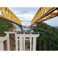 河南省崇振分享架桥机架设的方案