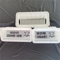 水泥鼠盒塑料模具 预制灭鼠毒饵站模具