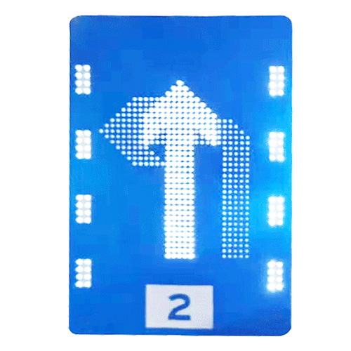 长沙公路直行、左转、右转车道指示牌 可变车道标志牌价格