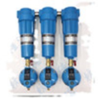 压缩空气精密过滤器 高效精滤除尘除水除油 可选配自动排水器