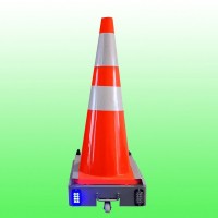 内蒙古封路路锥机器人 遥控移动路锥机器人智能交通路锥系统厂家